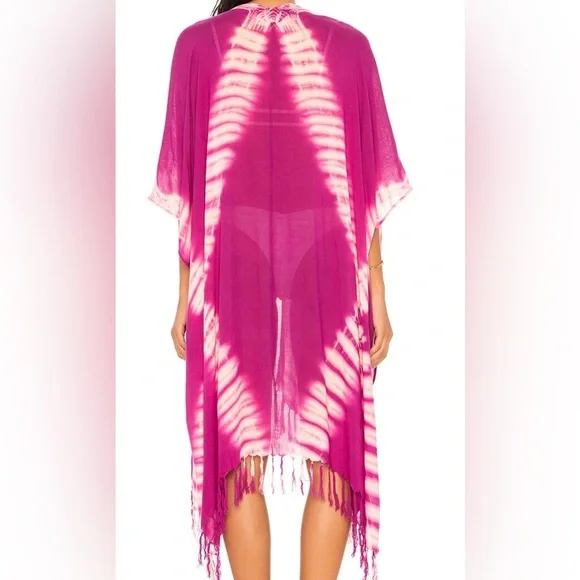 Michael Stars Tie Dye Coverup | One Size - Picture 3 of 6